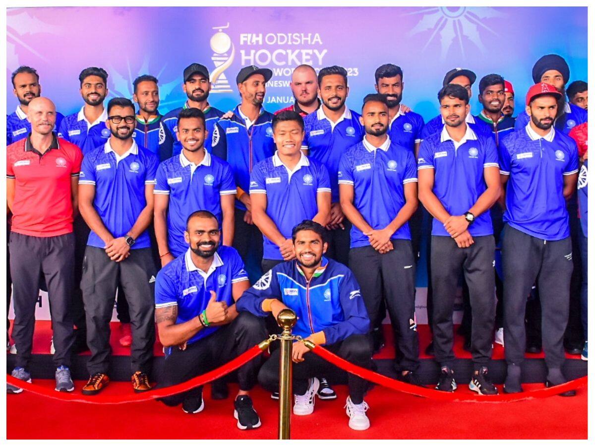 FIH World Cup 2023: Indian Men's Hockey Team Reaches Odisha For World Cup